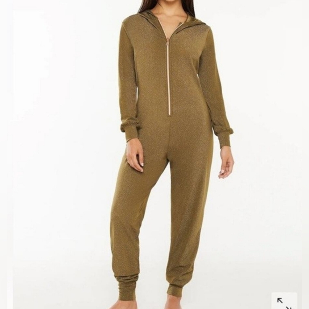 Savage x Fenty Green Sleep and Shine Hooded OnSet size Large